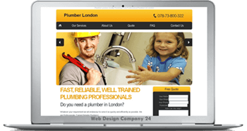 Web Design Porfolio: Plumber