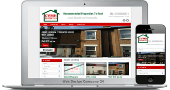 Web Design Porfolio: cvmh properties