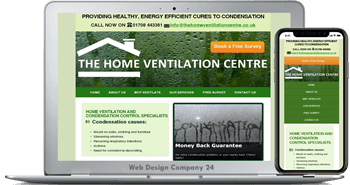 Web Design Porfolio: Home Ventilation Centre