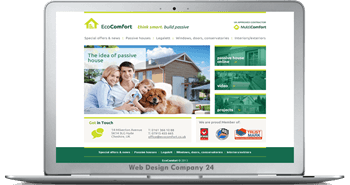Web Design Porfolio: ECO Comfort