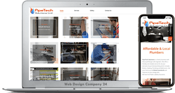 Web Design Porfolio: PipeTech