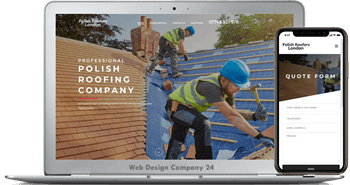 Web Design Porfolio: polish roofers london