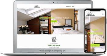 Web Design Porfolio: loft converersion company ruislip